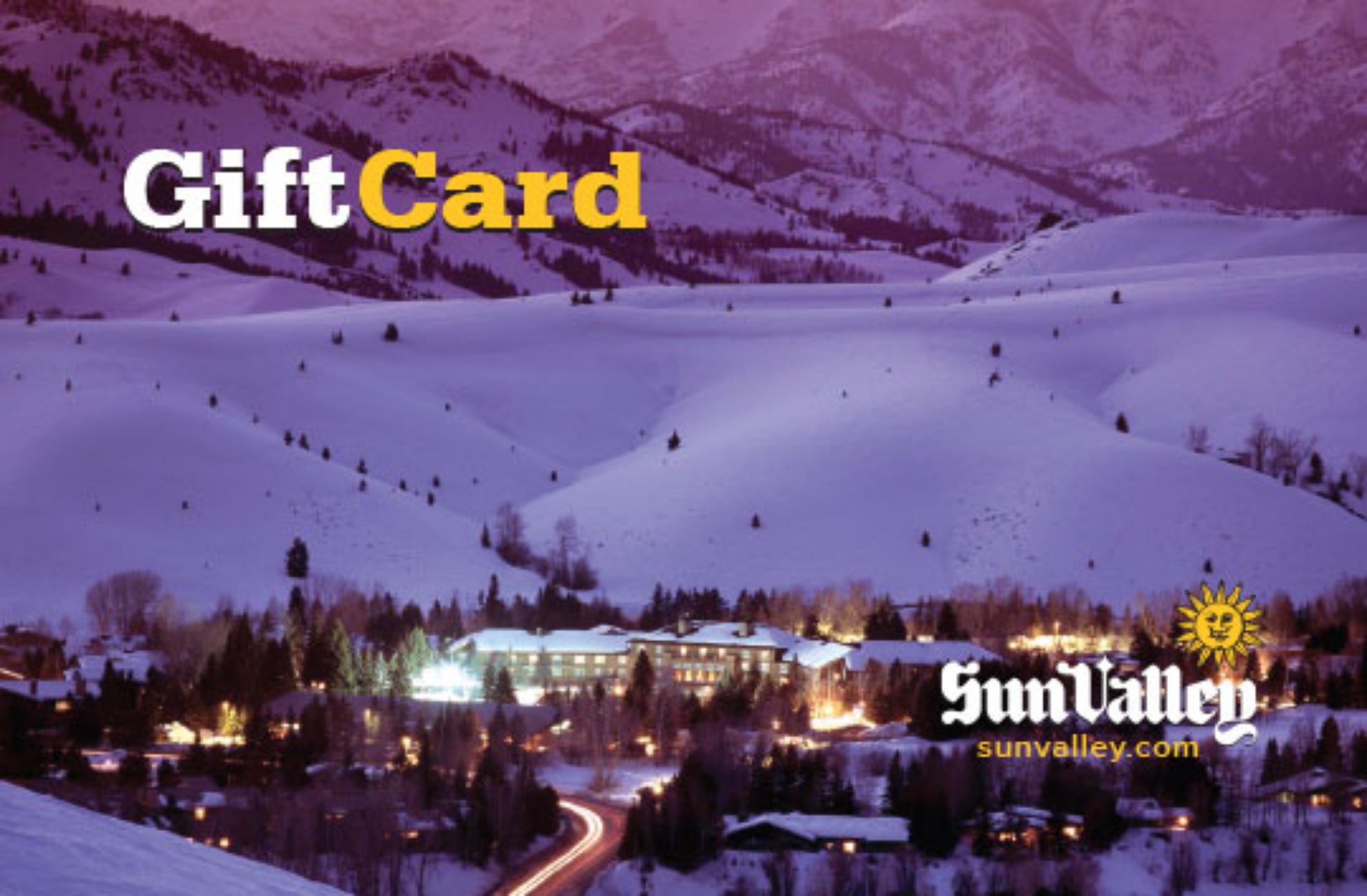 Picture of Sun Valley Gift Cards  